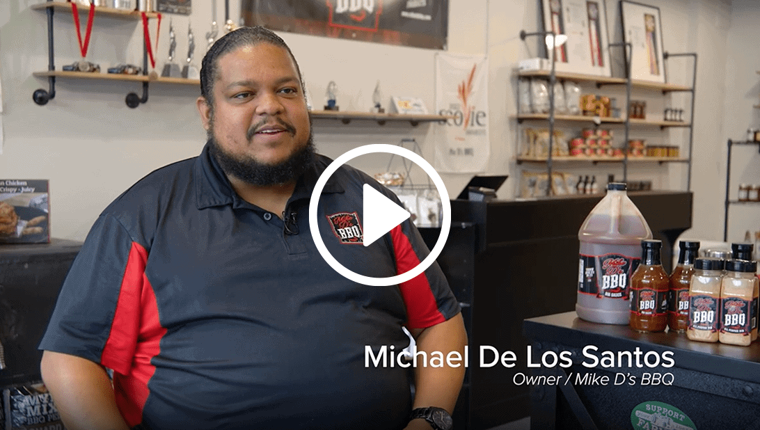 Michael De los Santos, Mike D's BBQ