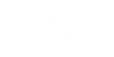 amazon logo in white